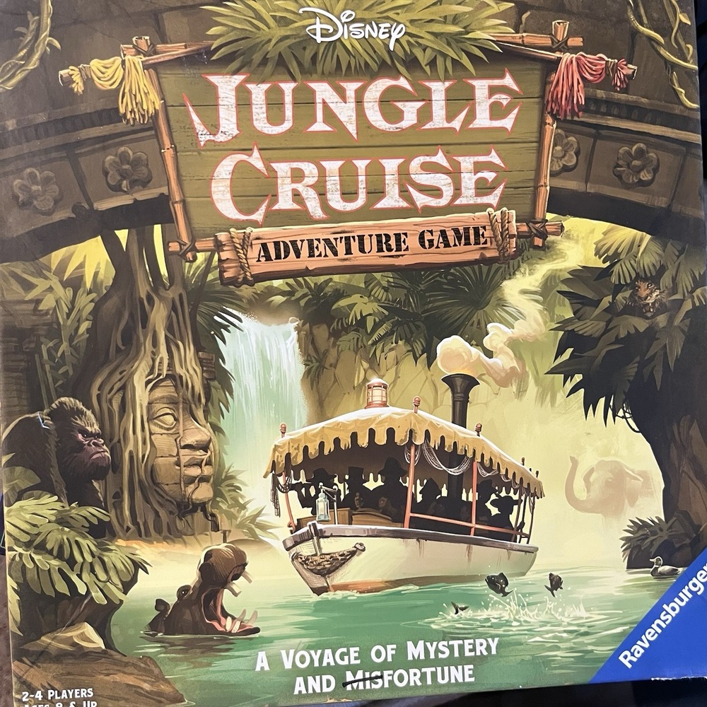 Disney Jungle Cruise Family Adventure Board Game